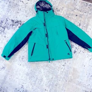 Big girls triple nickel snowboarding ski jacket size 14 youth large